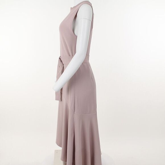Ted Baker London Corvala High Low Dress in Pink - Picture 3 of 5